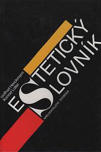 62458. Henckmann, Wolfhart / Lotter, Konrad – Estetický slovník