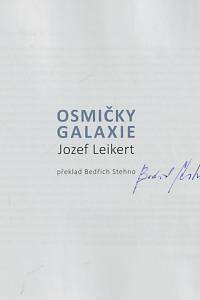 Leikert, Jozef – Osmičky galaxie (podpis)