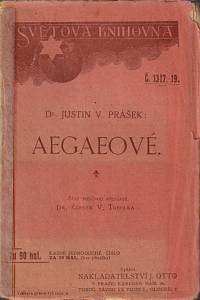 147565. Prášek, Justin Václav – Aegaeové