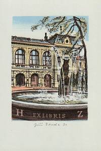 210578. Bouda, Jiří – Exlibris HZ