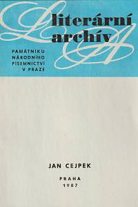 148202. Oulehlová, Dana – Jan Cejpek (1895-1965), Písemná pozůstalost