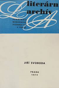 148211. Šusová, Věra – Jiří Svoboda (1897-1970), Písemná pozůstalosti