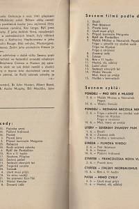 Merhaut, Václav / Ugrošíková, Blažena / Oliva, Ljubomír / Zdražilová, Milica / Frída, Myrtil – Ponrepo, kino filmotéky Čs. filmového ústavu, program červen 1976