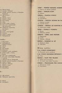 Bartošek, L. / Ciesler, J. / Merhaut, V. / Oliva, L. / Urgošíková, B. / Štábla, Z. / Tabery, K. / Váňa, O. / Zdražilová, M. – Ponrepo, kino filmotéky Čs. filmového ústavu, program březen 1979