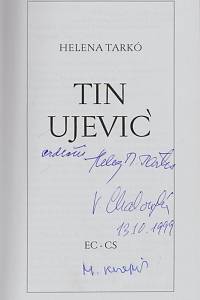 Ujević, Tin / Tarkó, Helena Marie – Tin Ujević (podpis)