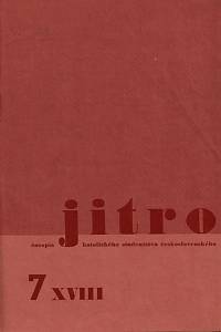 Jitro, Časopis katolického studentstva československého, Ročník XVIII., číslo 1-10 (1936-1937)