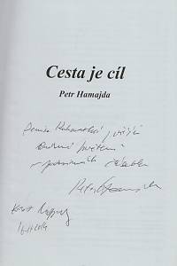 Hamajda, Petr / Hamajda, František – Cesta je cíl / Petr Hamajda.  Franky Dlouhán / František Hamajda