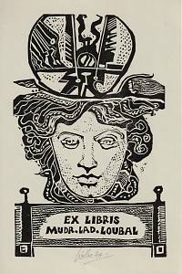 210734. Liesler, Josef – Ex libris MUDr. Lad. Loubal