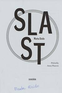 Dzido, Marta – Slast (podpis)