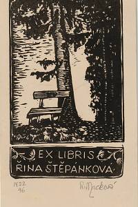 204333. Macková, Anna – Ex libris Řina Štěpánková