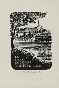 210951. Bouda, Jiří – Ex libris Lubomír Vaníček mladší