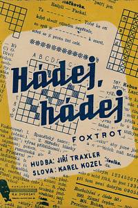 142136. Kozel, Karel / Traxler, Jiří – Hádej, hádej, Foxtrot