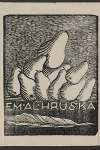 211101. Macková, Anna – [Ex libris] Em. Al. Hruška