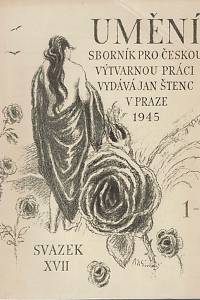 151379. Umění, Sborník pro českou výtvarnou práci, Svazek XVII., Číslo 1