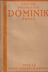 151456. Fromentin, Eugène – Dominik, román