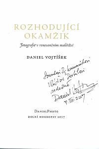 Vojtíšek, Daniel – Rozhodující okamžik, Fotografie v renesančním malířství (podpis)