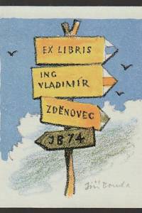 207731. Bouda, Jiří – Ex libris Ing. Vladimír Zdeňovec