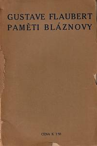 37910. Flaubert, Gustave – Paměti bláznovy, román