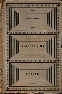 45924. Adam, Paul – Listy z Malajska, román