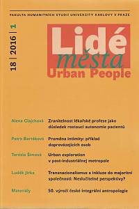 152451. Lidé města - Urban People, Ročník XVIII., číslo 1 (2016)