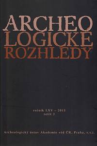 152517. Archeologické rozhledy, Ročník LXV., šešit 3 (2013)