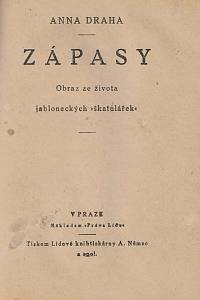 Král, Josef Jiří / Clifford, Geo / Drahá, Anna – Češi v Americe, Povídky, črty a humoresky ; Král prérie, Americký dobrodružný román ; Zápasy, Obraz ze života jabloneckých škatulářek