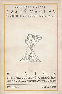 152650. Langer, František – Svatý Václav, Tragedie ve třech dějstvích