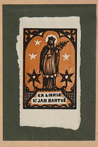 205723. Němec, Karel – Ex libris Dr. Jan Bartoš