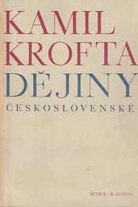 23003. Krofta, Kamil – Dějiny československé