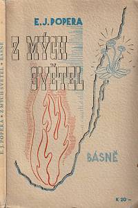 47789. Popera, Emanuel Jindřich – Z mých světel, básně (podpis)