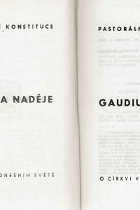 Gaudium et spes = Radost a naděje, Pastorální konstituce o církvi v dnešním světě