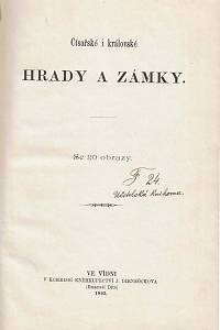 Císařské i královské hrady a zámky, Se 20 obrazy