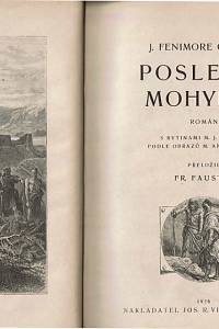 Cooper, James Fenimore – Poslední Mohykán, Román