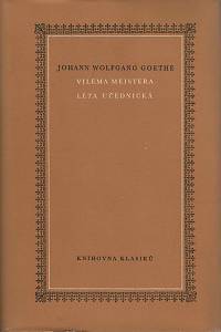 1267. Goethe, Johann Wolfgang – Viléma Meistera léta učednická