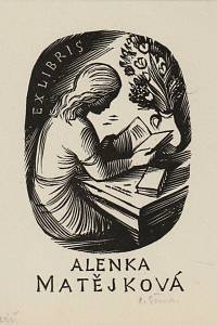 212747. Šimon, Pavel – Exlibris Alena Matějková