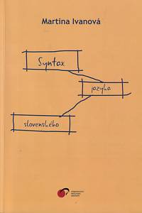 66481. Ivanová, Martina – Syntax slovenského jazyka