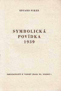 Fiker, Eduard – Symbolická povídka 1939