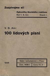 155209. Aim, Vojtěch Bořivoj – 100 lidových písní