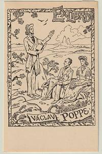 212957. Konůpek, Jan – Exlibris Václav Poppe