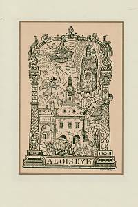 212958. Konůpek, Jan – Societas Jesu, Ex libris bibliotheca Římoviens Alois Dyk