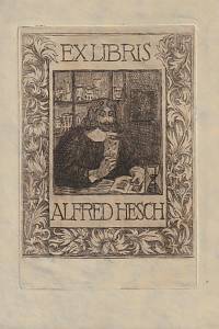 212965. Kobliha, František – Ex libris Alfred Hesch