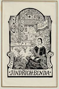 212980. Konůpek, Jan – Exlibris Jindřich Benda