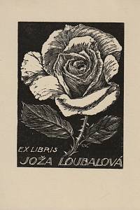 212988. Kobliha, František – Ex libris Joža Loubalová