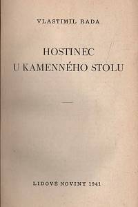 Rada, Vlastimil (Poláček, Karel) – Hostinec U kamenného stolu 