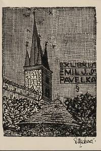 213053. Macková, Anna – Ex libris Emil J. Dr. Pavelka