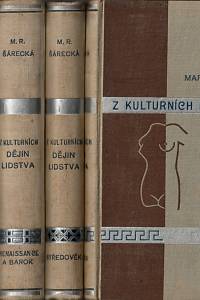 8990. Šárecká-Radoňová, Maryša – Z kulturních dějin lidstva : obrazy společenského života