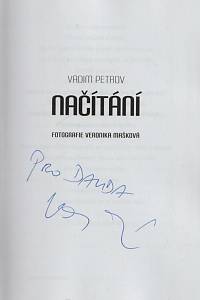 Petrov, Vadim – Načítání (podpis)