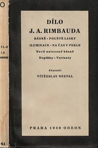 49398. Rimbaud, Jean Arthur – Dílo J.A. Rimbauda