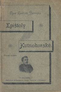 156828. Borovský, Karel Havlíček – Epištoly Kutnohorské