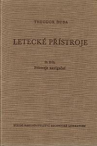 155579. Duda, Theodor – Letecké přístroje, II. díl - Přístroje navigační